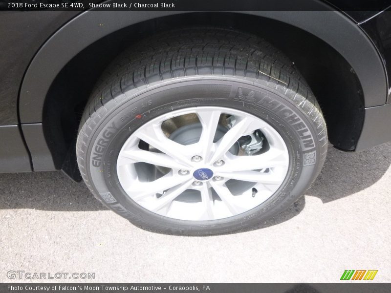 Shadow Black / Charcoal Black 2018 Ford Escape SE 4WD