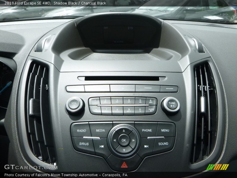 Shadow Black / Charcoal Black 2018 Ford Escape SE 4WD