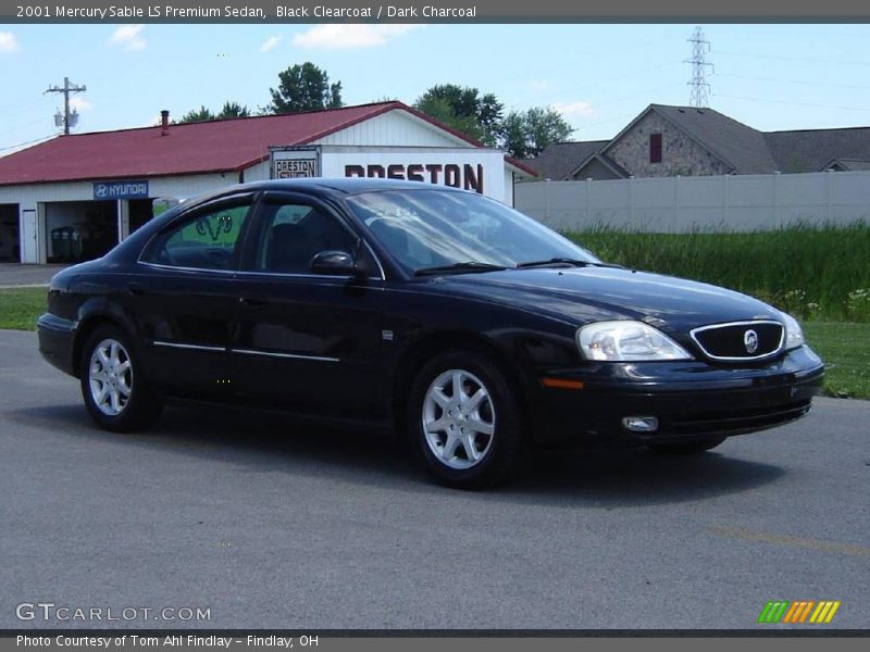 Black Clearcoat / Dark Charcoal 2001 Mercury Sable LS Premium Sedan