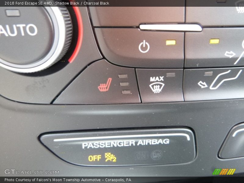 Shadow Black / Charcoal Black 2018 Ford Escape SE 4WD