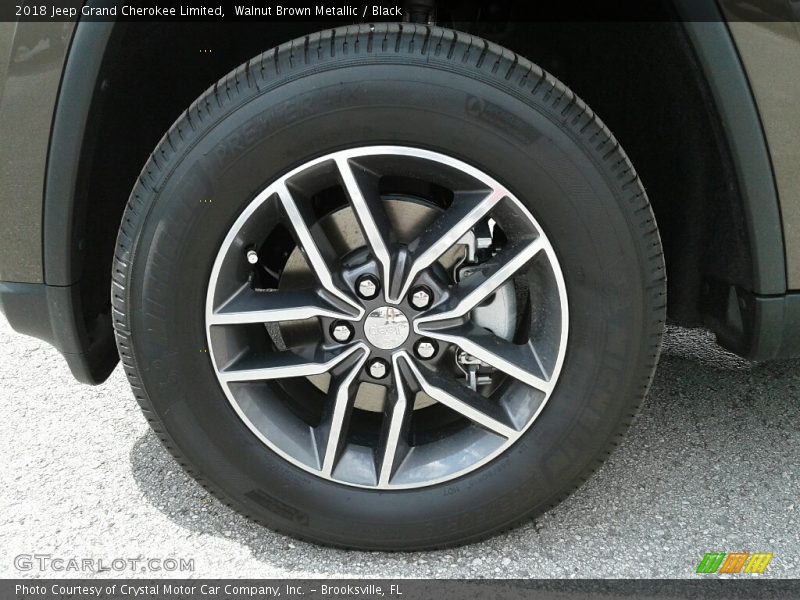 Walnut Brown Metallic / Black 2018 Jeep Grand Cherokee Limited