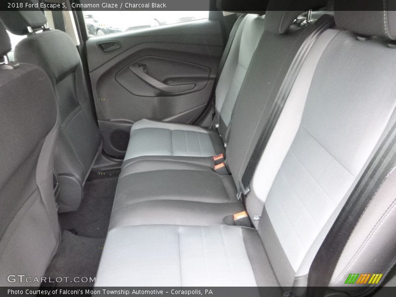 Cinnamon Glaze / Charcoal Black 2018 Ford Escape S