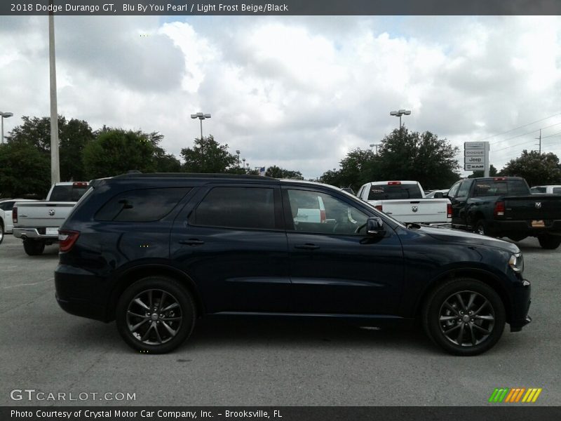 Blu By You Pearl / Light Frost Beige/Black 2018 Dodge Durango GT