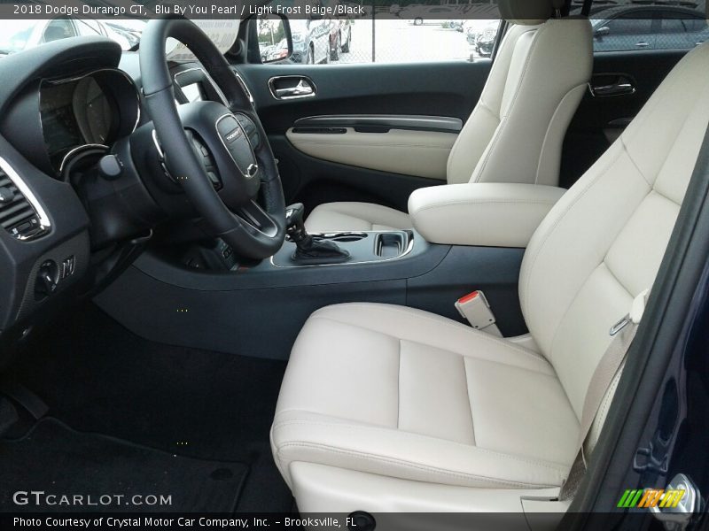 Blu By You Pearl / Light Frost Beige/Black 2018 Dodge Durango GT