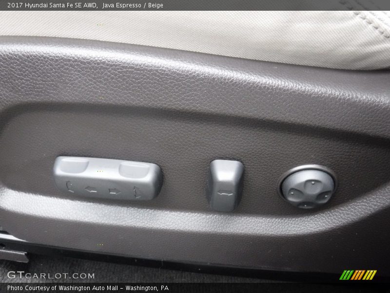 Java Espresso / Beige 2017 Hyundai Santa Fe SE AWD