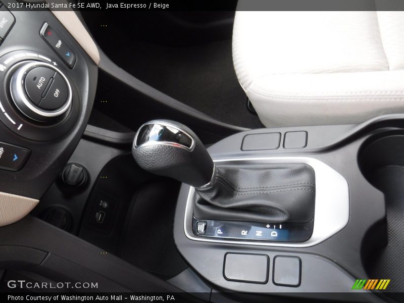 Java Espresso / Beige 2017 Hyundai Santa Fe SE AWD