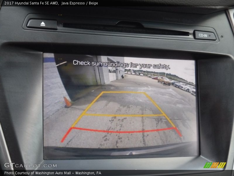 Java Espresso / Beige 2017 Hyundai Santa Fe SE AWD