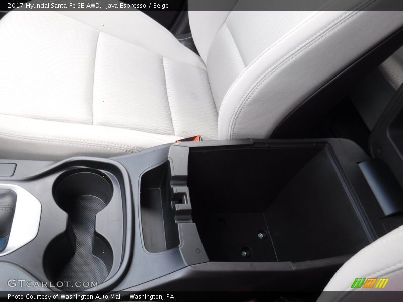 Java Espresso / Beige 2017 Hyundai Santa Fe SE AWD