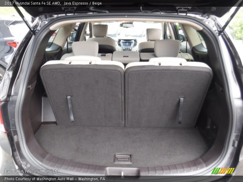 Java Espresso / Beige 2017 Hyundai Santa Fe SE AWD