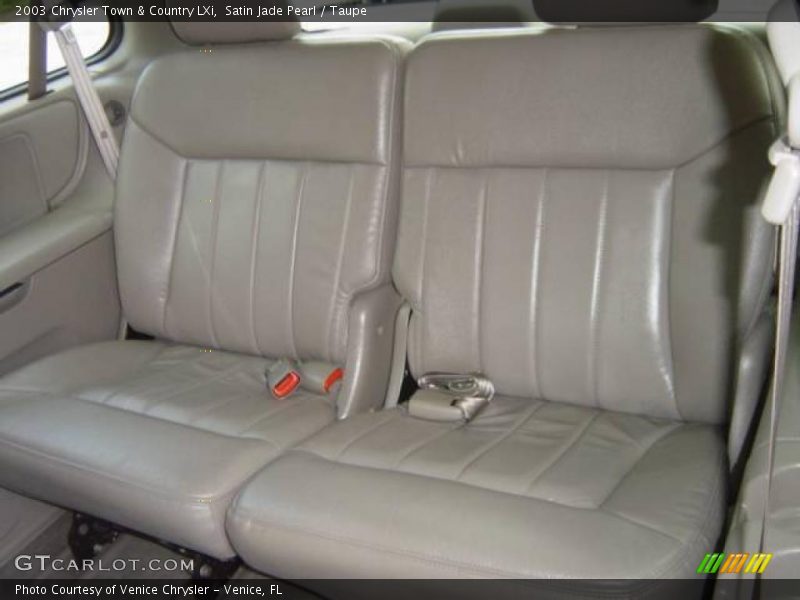 Satin Jade Pearl / Taupe 2003 Chrysler Town & Country LXi
