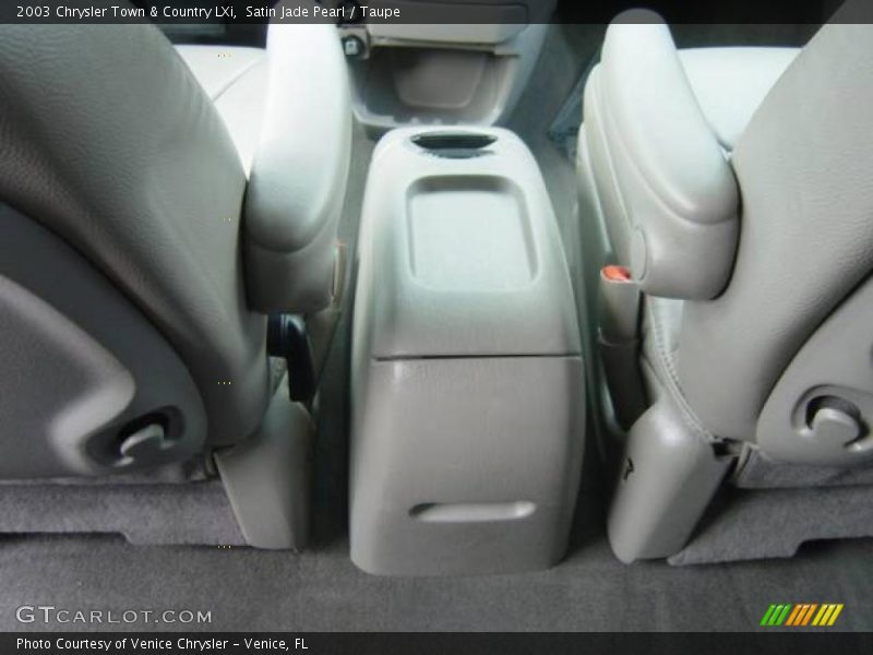 Satin Jade Pearl / Taupe 2003 Chrysler Town & Country LXi