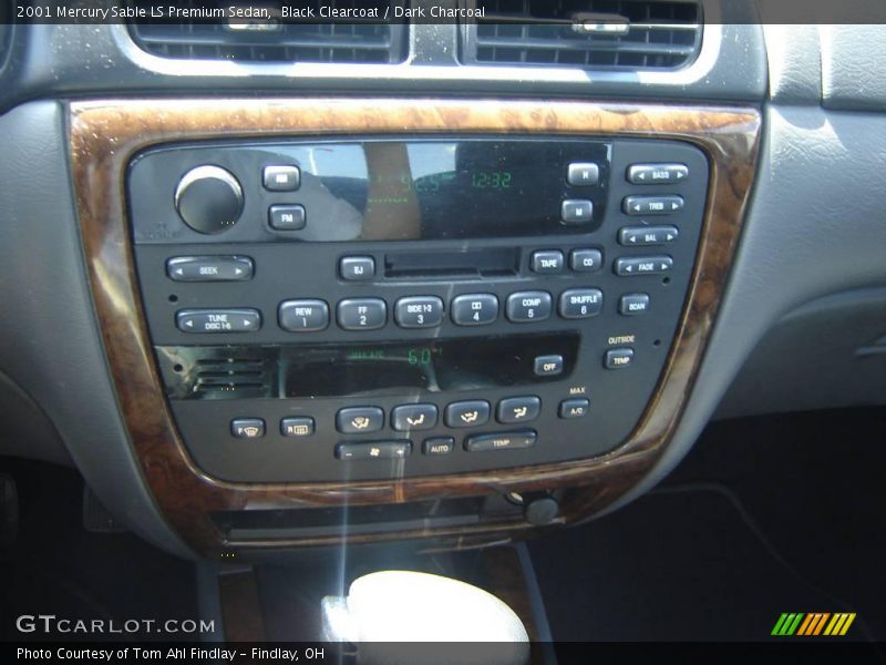 Black Clearcoat / Dark Charcoal 2001 Mercury Sable LS Premium Sedan
