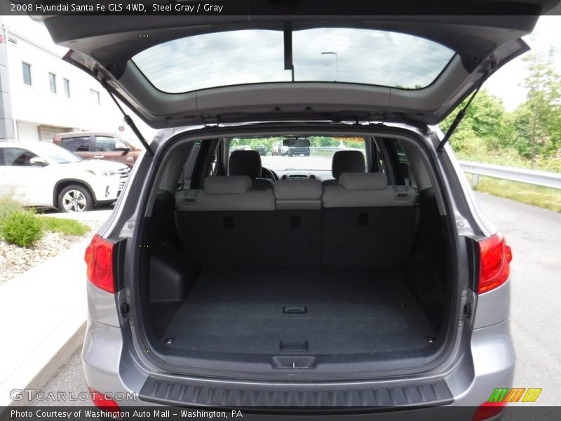 Steel Gray / Gray 2008 Hyundai Santa Fe GLS 4WD