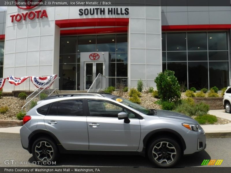 Ice Silver Metallic / Black 2017 Subaru Crosstrek 2.0i Premium