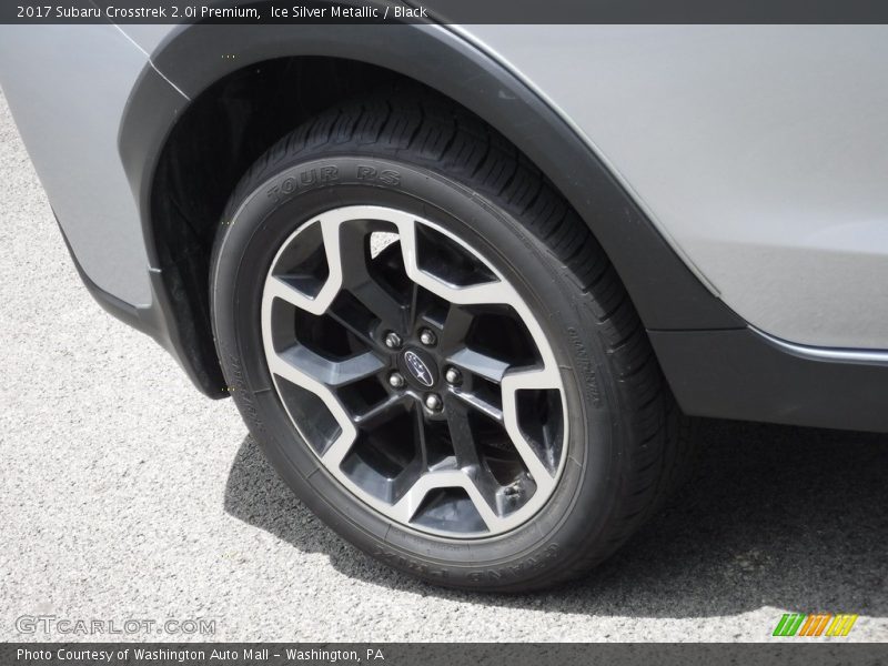 Ice Silver Metallic / Black 2017 Subaru Crosstrek 2.0i Premium