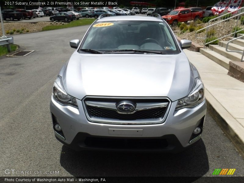 Ice Silver Metallic / Black 2017 Subaru Crosstrek 2.0i Premium