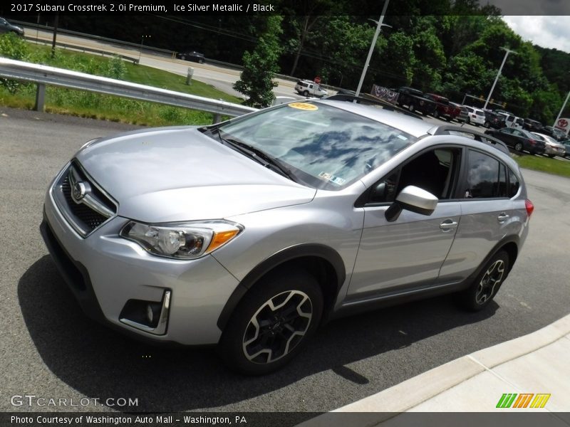 Ice Silver Metallic / Black 2017 Subaru Crosstrek 2.0i Premium
