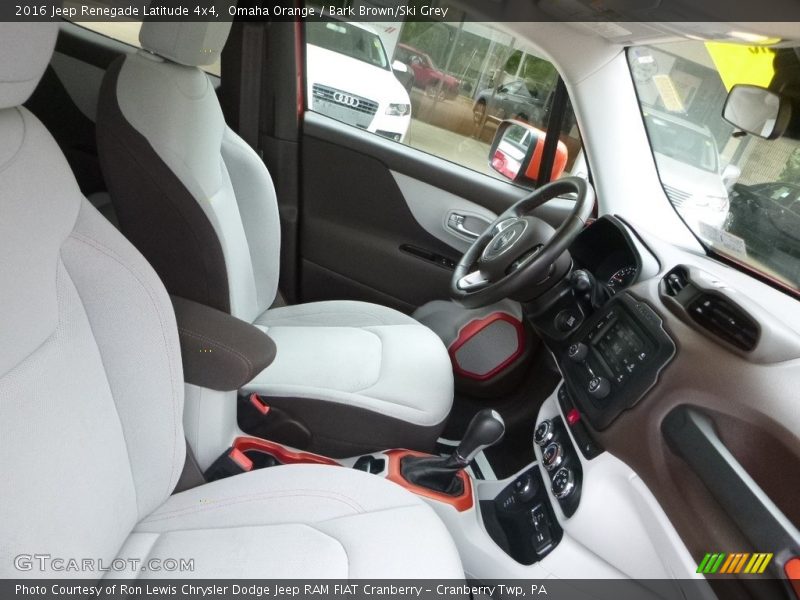 Omaha Orange / Bark Brown/Ski Grey 2016 Jeep Renegade Latitude 4x4