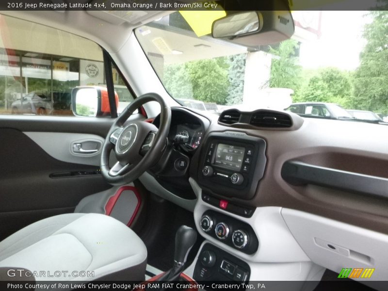 Omaha Orange / Bark Brown/Ski Grey 2016 Jeep Renegade Latitude 4x4