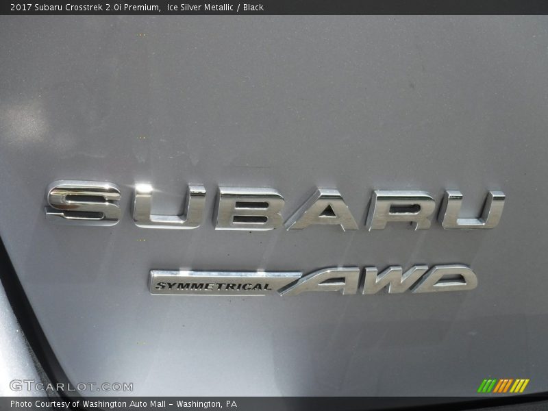 Ice Silver Metallic / Black 2017 Subaru Crosstrek 2.0i Premium