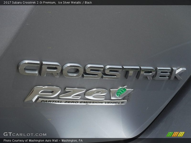 Ice Silver Metallic / Black 2017 Subaru Crosstrek 2.0i Premium