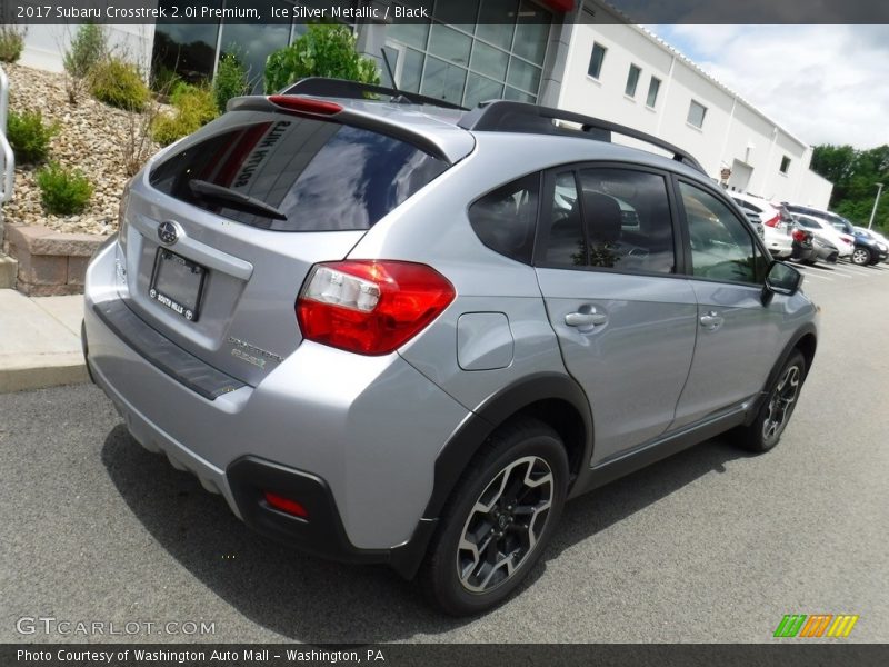 Ice Silver Metallic / Black 2017 Subaru Crosstrek 2.0i Premium