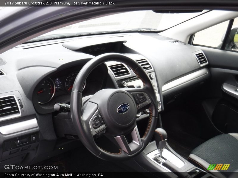 Ice Silver Metallic / Black 2017 Subaru Crosstrek 2.0i Premium