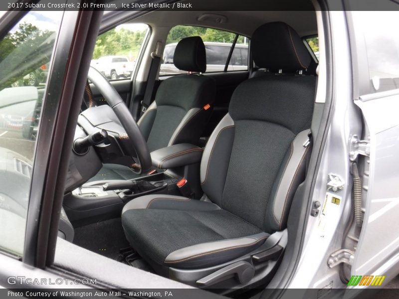 Ice Silver Metallic / Black 2017 Subaru Crosstrek 2.0i Premium