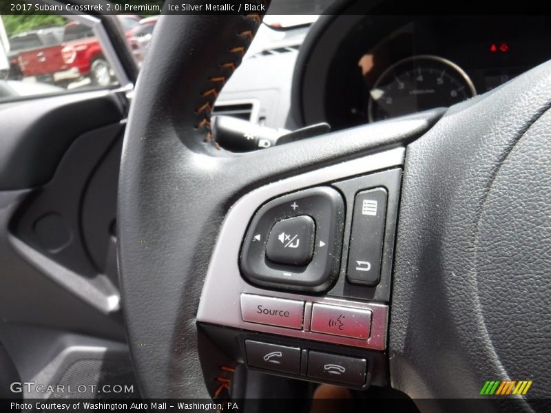 Ice Silver Metallic / Black 2017 Subaru Crosstrek 2.0i Premium