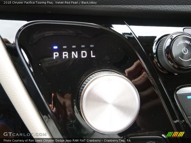 Velvet Red Pearl / Black/Alloy 2018 Chrysler Pacifica Touring Plus