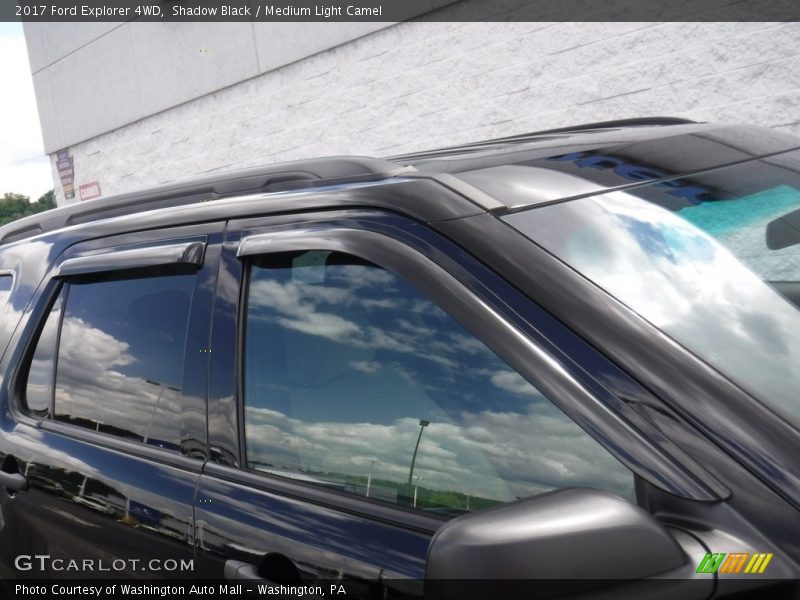 Shadow Black / Medium Light Camel 2017 Ford Explorer 4WD