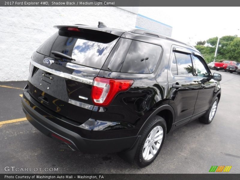 Shadow Black / Medium Light Camel 2017 Ford Explorer 4WD