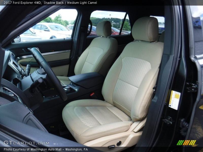 Shadow Black / Medium Light Camel 2017 Ford Explorer 4WD