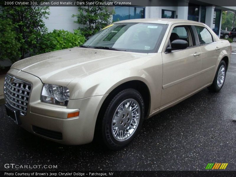 Linen Gold Metallic / Dark Slate Gray/Light Graystone 2006 Chrysler 300
