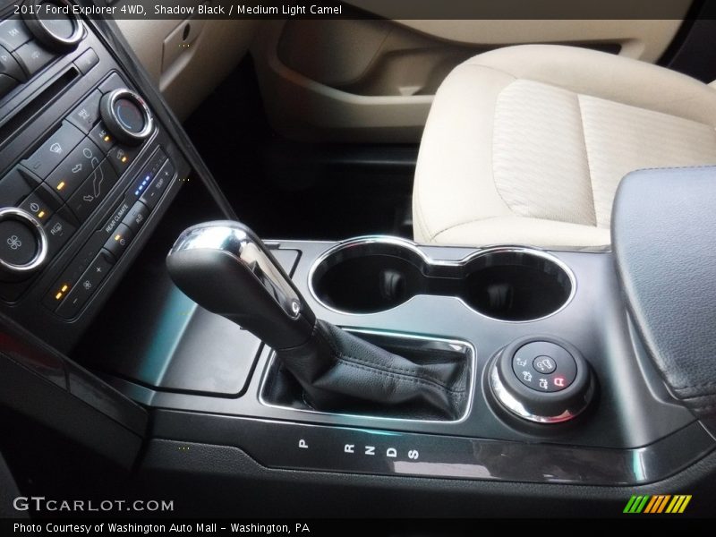 Shadow Black / Medium Light Camel 2017 Ford Explorer 4WD