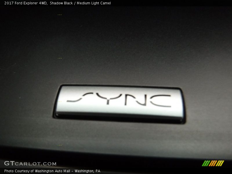 Shadow Black / Medium Light Camel 2017 Ford Explorer 4WD