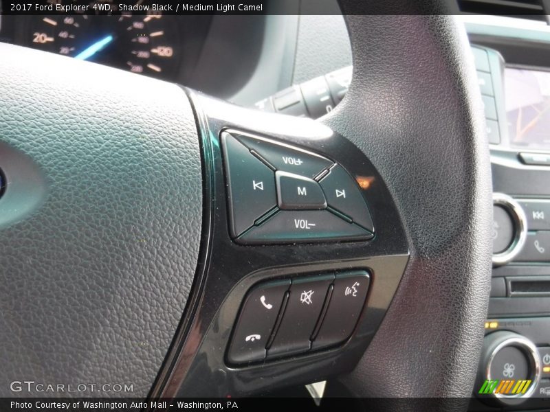 Shadow Black / Medium Light Camel 2017 Ford Explorer 4WD
