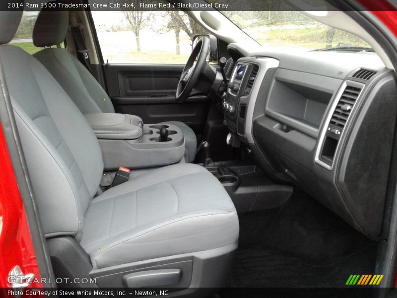 Flame Red / Black/Diesel Gray 2014 Ram 3500 Tradesman Crew Cab 4x4