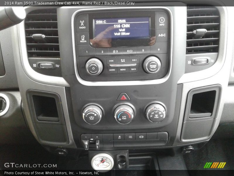 Flame Red / Black/Diesel Gray 2014 Ram 3500 Tradesman Crew Cab 4x4