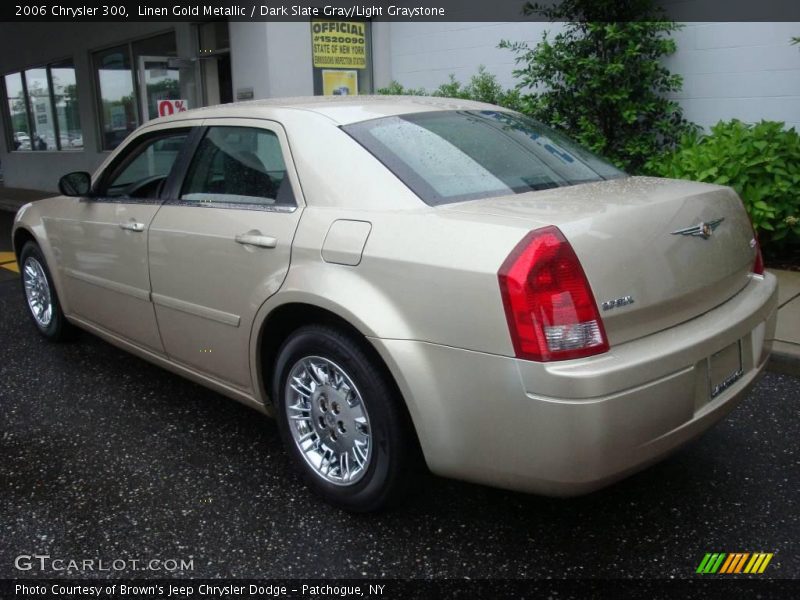 Linen Gold Metallic / Dark Slate Gray/Light Graystone 2006 Chrysler 300