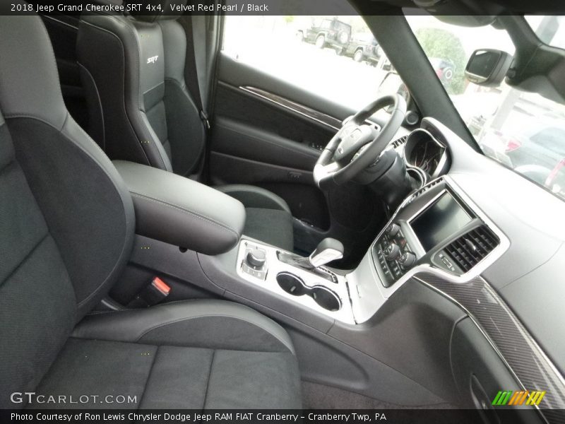 Velvet Red Pearl / Black 2018 Jeep Grand Cherokee SRT 4x4