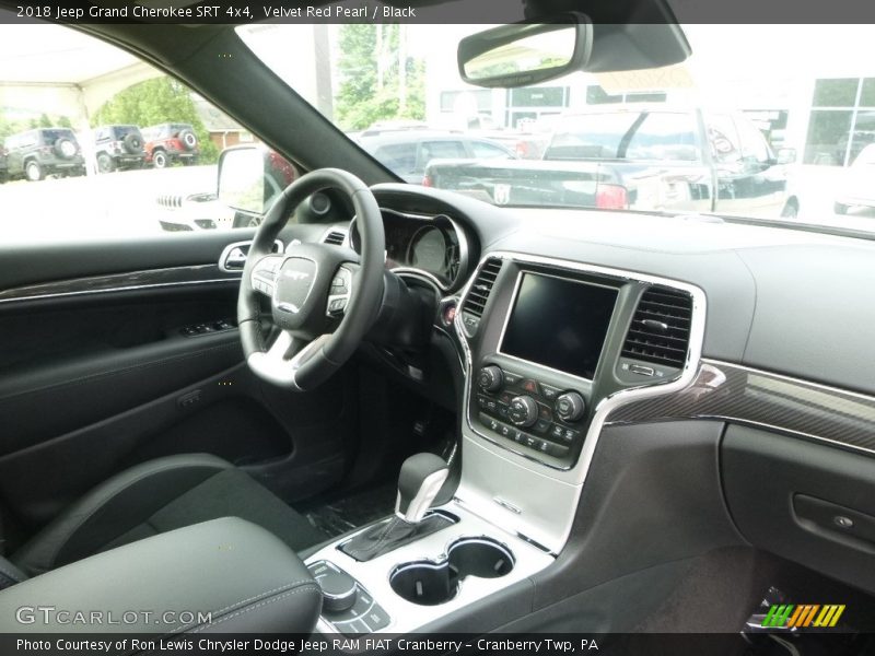 Velvet Red Pearl / Black 2018 Jeep Grand Cherokee SRT 4x4