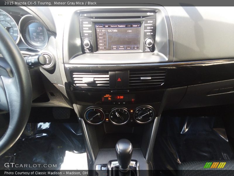 Meteor Gray Mica / Black 2015 Mazda CX-5 Touring