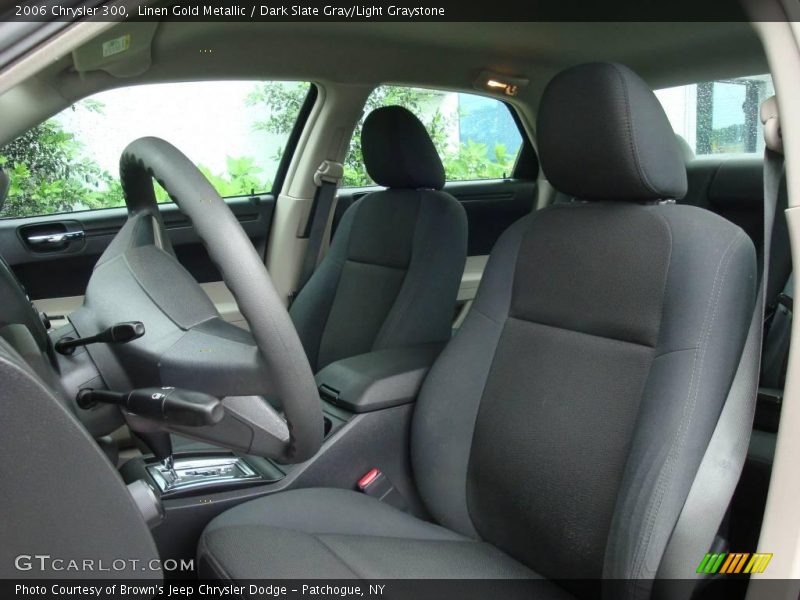 Linen Gold Metallic / Dark Slate Gray/Light Graystone 2006 Chrysler 300
