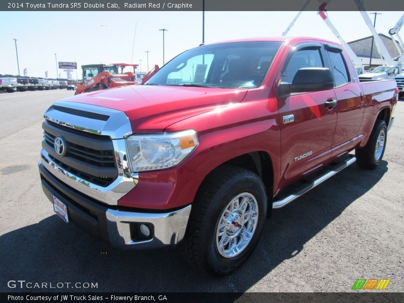 Radiant Red / Graphite 2014 Toyota Tundra SR5 Double Cab