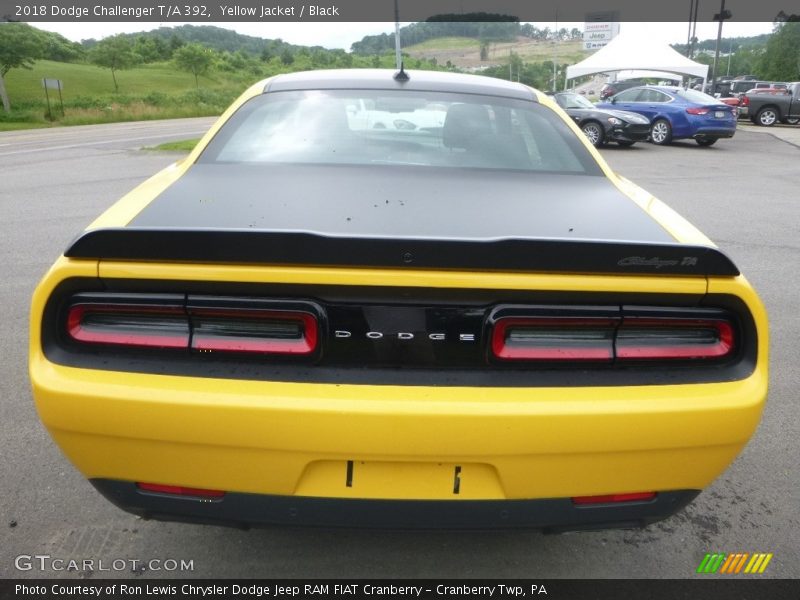 Yellow Jacket / Black 2018 Dodge Challenger T/A 392