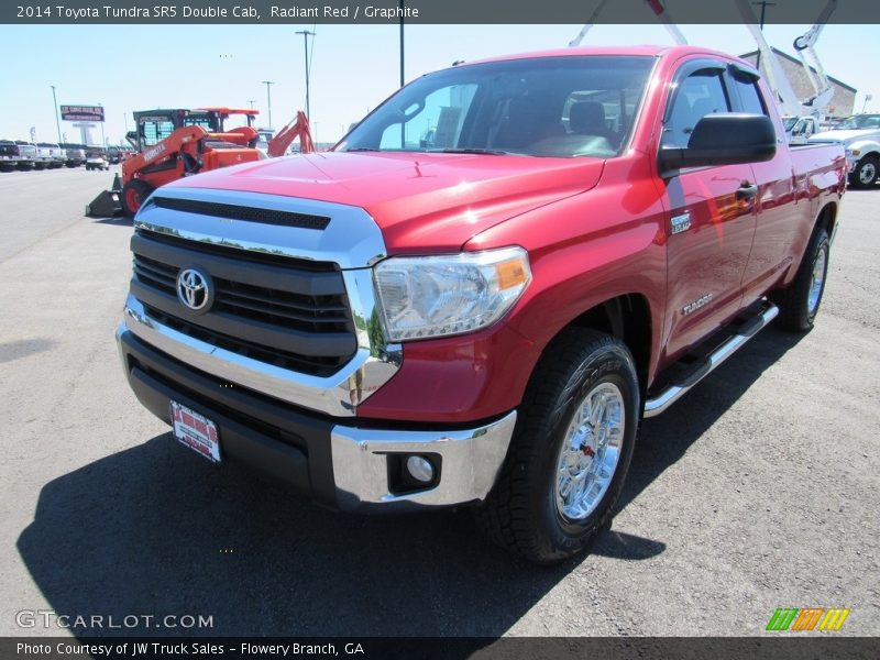 Radiant Red / Graphite 2014 Toyota Tundra SR5 Double Cab