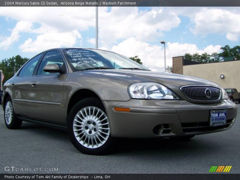 Arizona Beige Metallic / Medium Parchment 2004 Mercury Sable GS Sedan