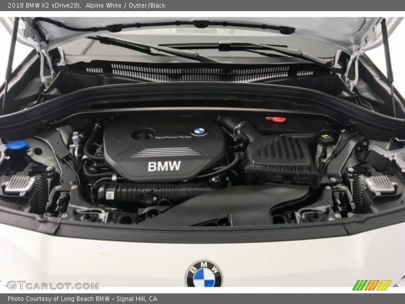 Alpine White / Oyster/Black 2018 BMW X2 sDrive28i
