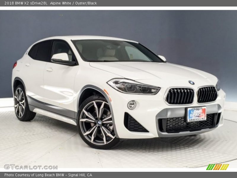 Alpine White / Oyster/Black 2018 BMW X2 sDrive28i